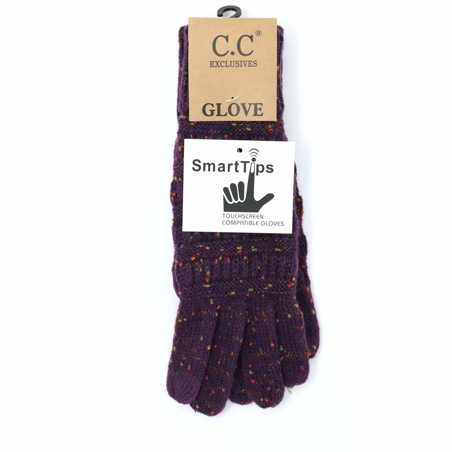 Flecked CC Women's Gloves