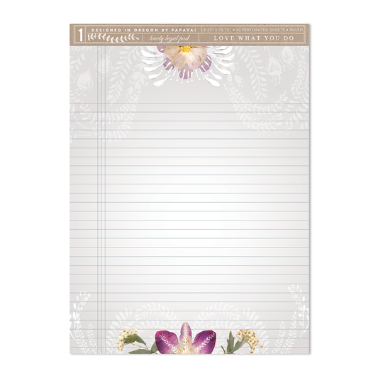 Legal Pad - Orchid Lace