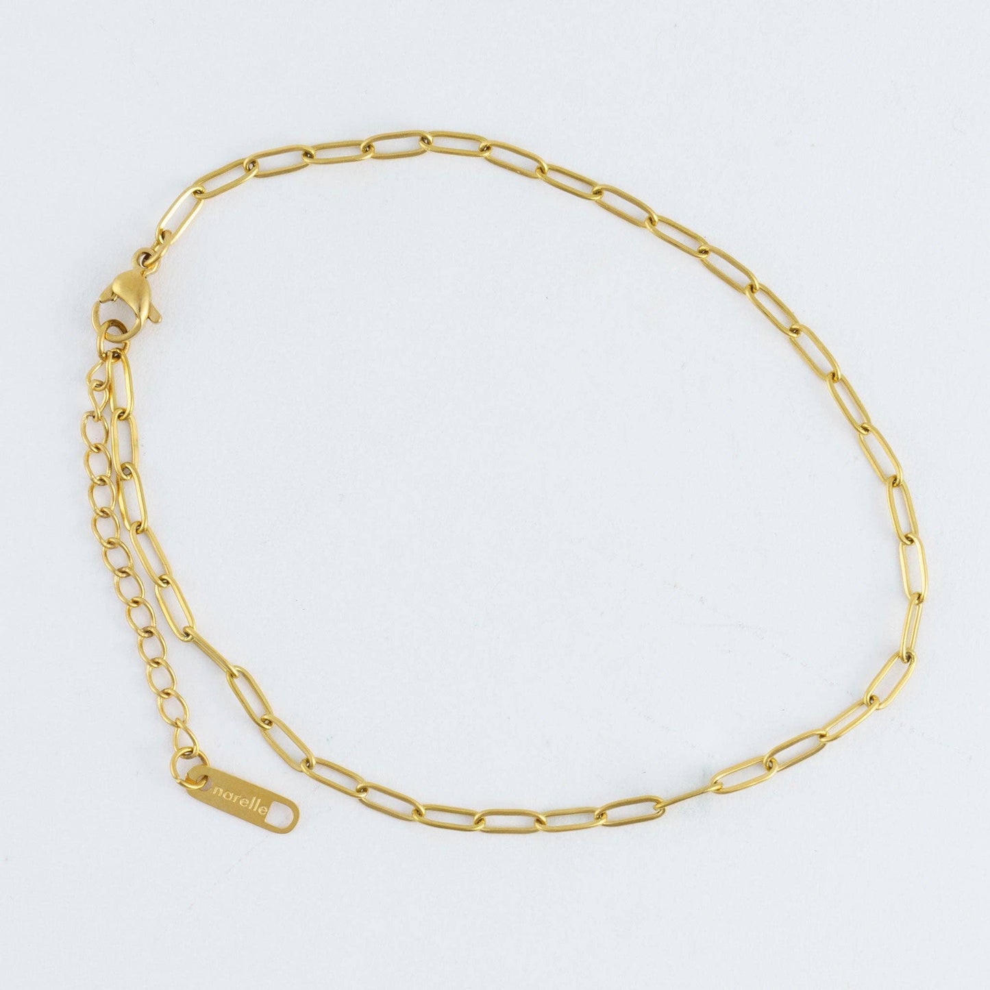 Waterproof Paperclip Anklet
