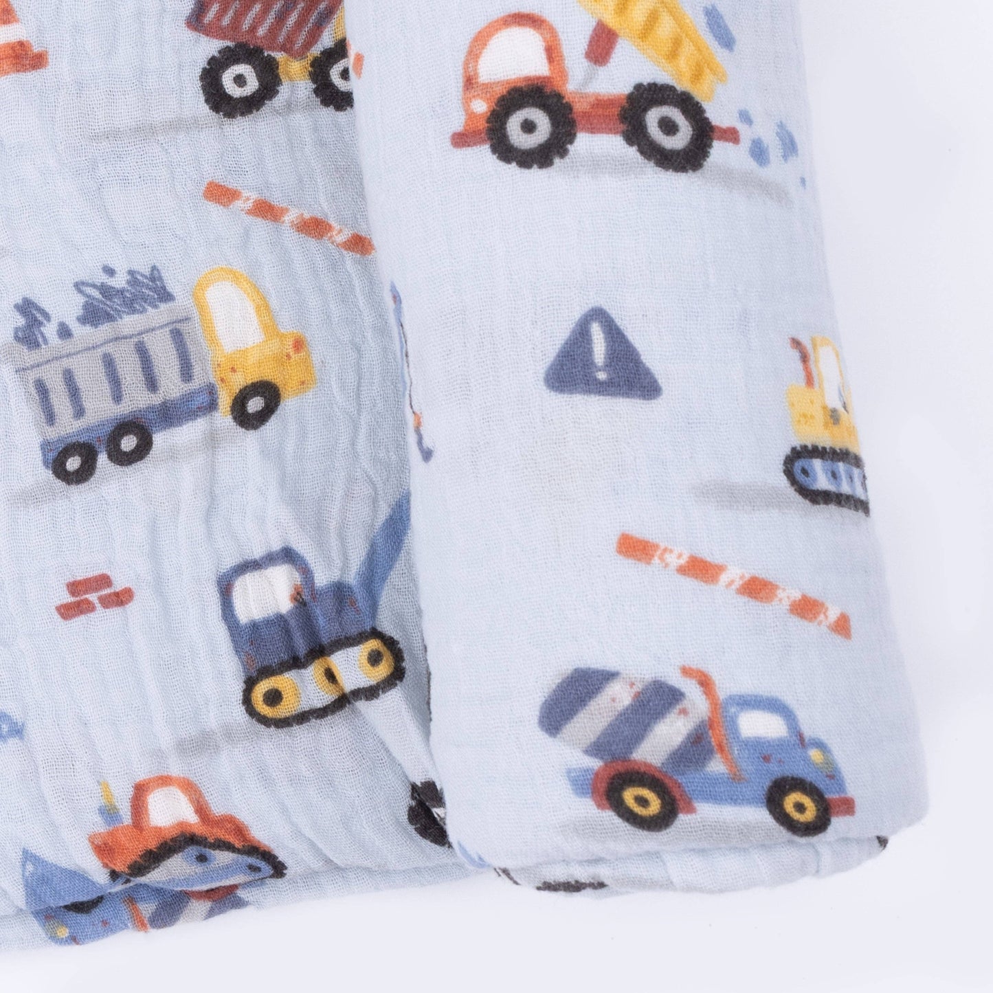 Crayon Construction - Swaddle Blanket