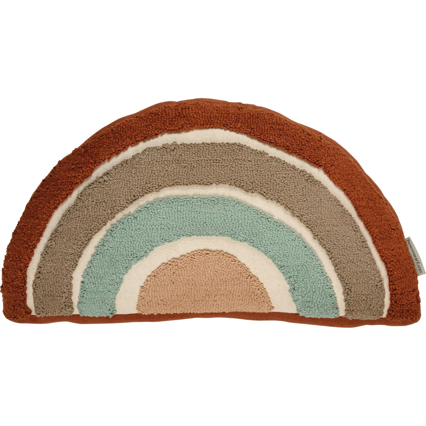 Neutral Rainbow Pillow