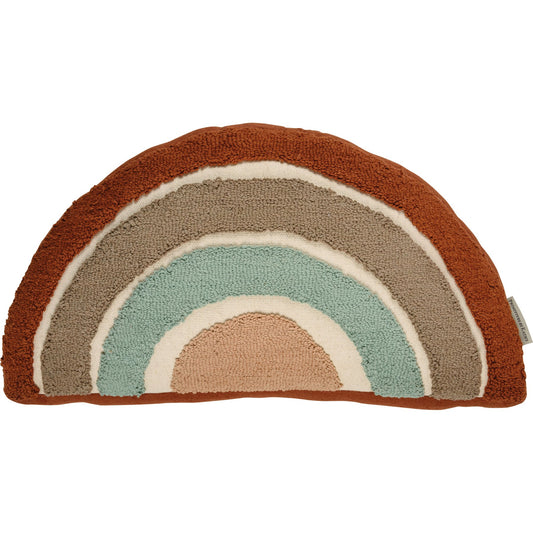 Neutral Rainbow Pillow