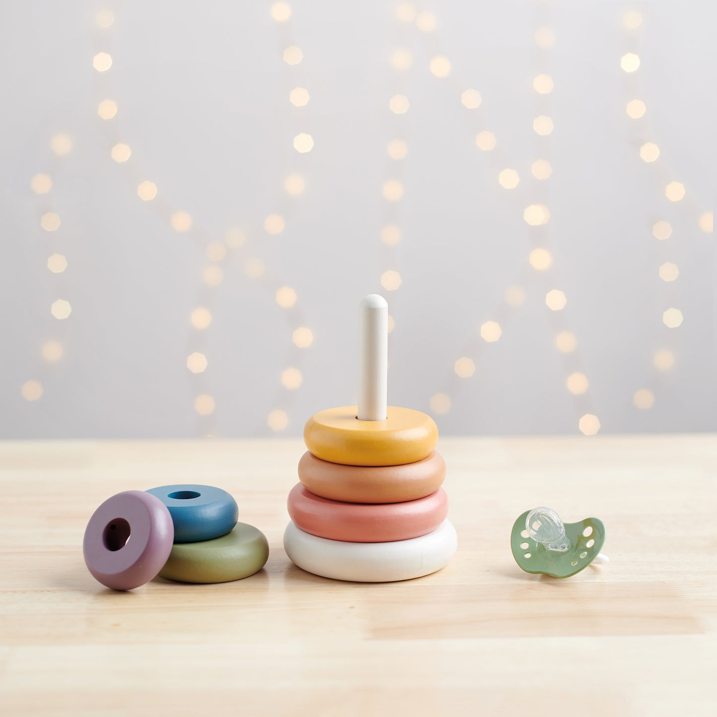 Rainbow Rings Stacking Toy