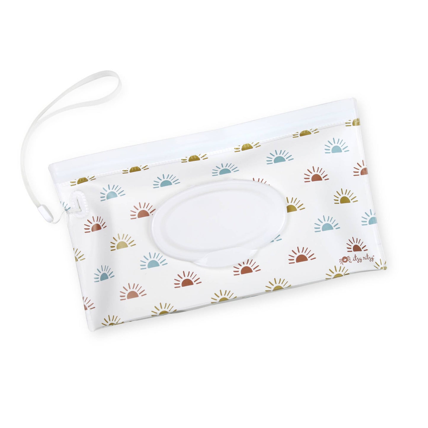 Take & Travel™ Pouch Reusable Wipes Cases: Raining Dinos