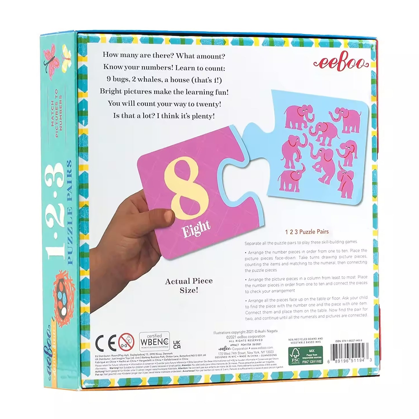 1 2 3 Puzzle Pairs