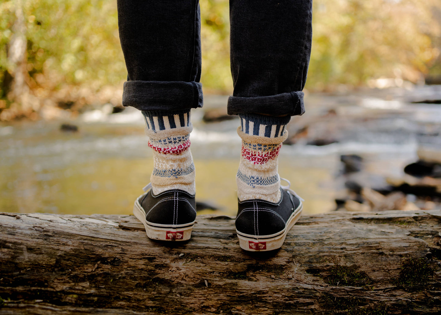 Bateau Mouche Crew Socks | Eco-Friendly & Made In The USA