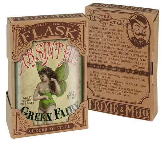 Flask - Green Fairy Absinthe