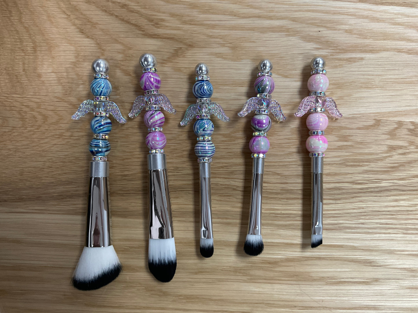 Silicone Bead Makeup Brush Set