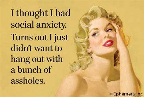 Magnet - I thought I had social anxiety….