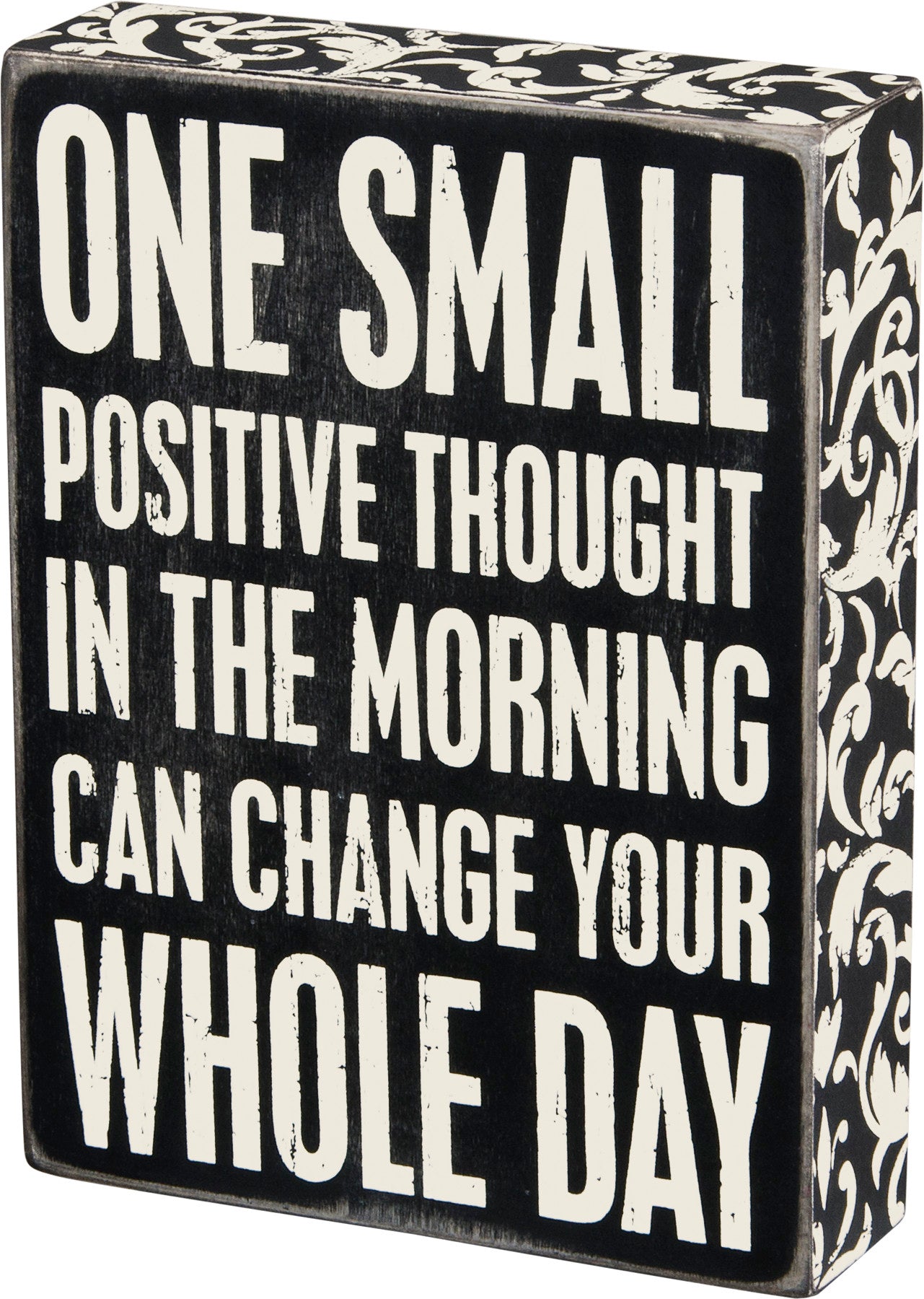 Box Sign - Positive Thought