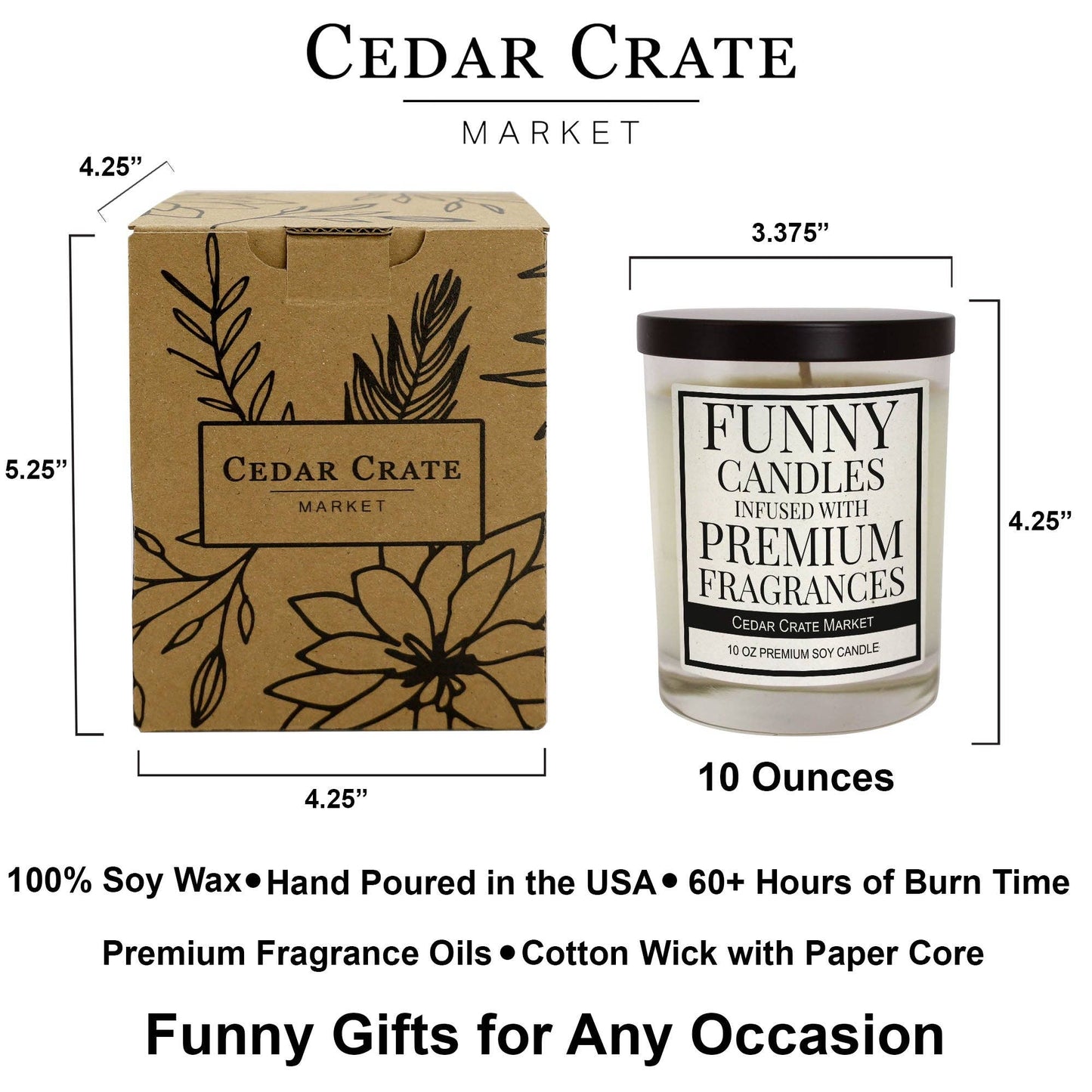 Because Mama Runs This Shit Show Soy Candle