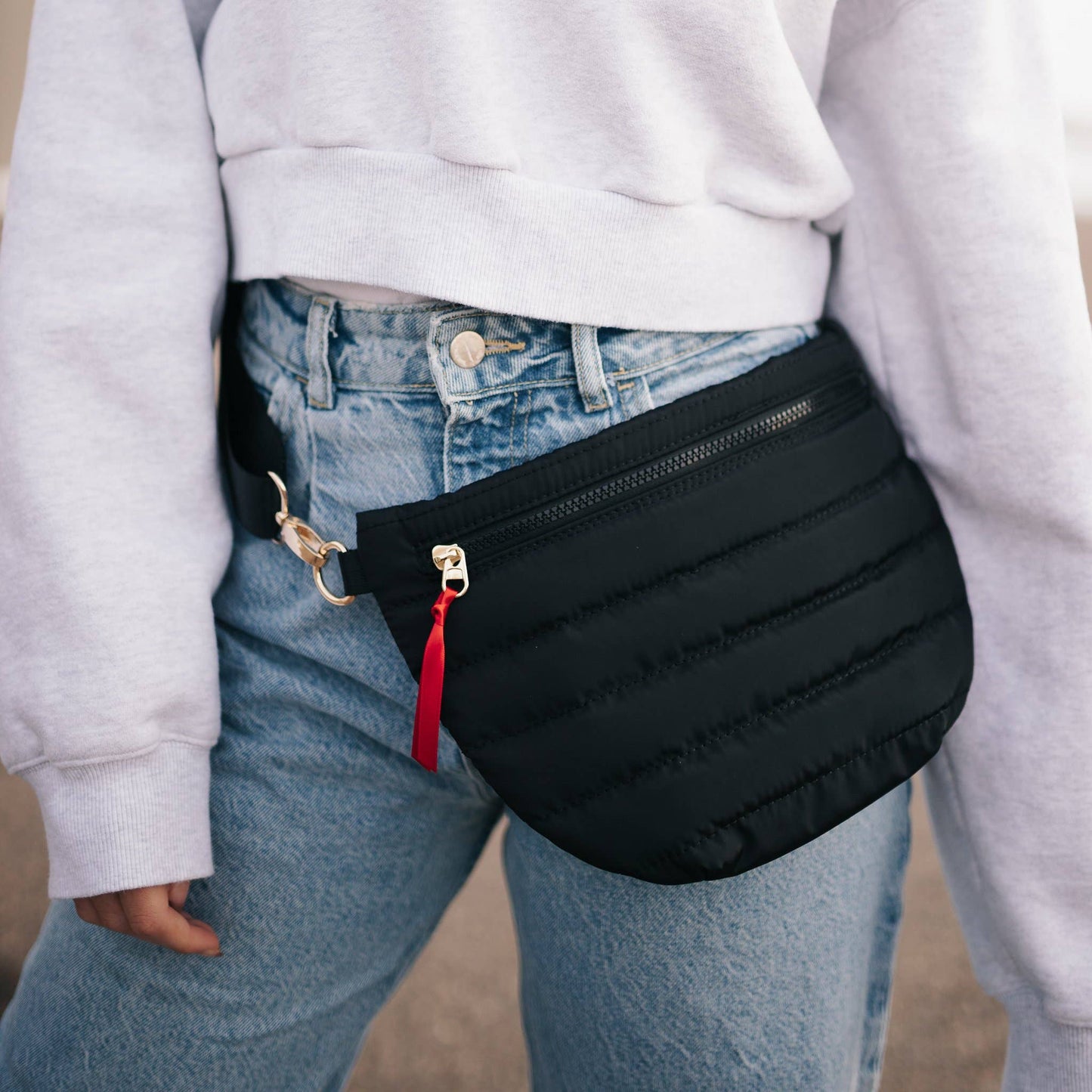 Jolie Puffer Belt Bag - Sunflower Yellow