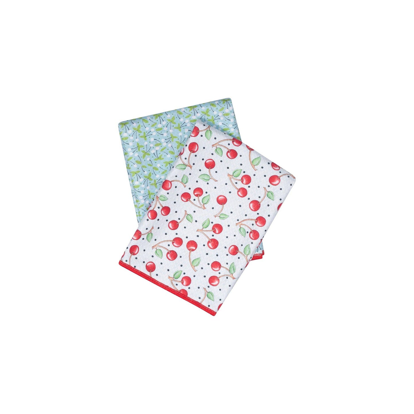 Double Duty Reversible Towels (set of 2) - Cherry Harvest