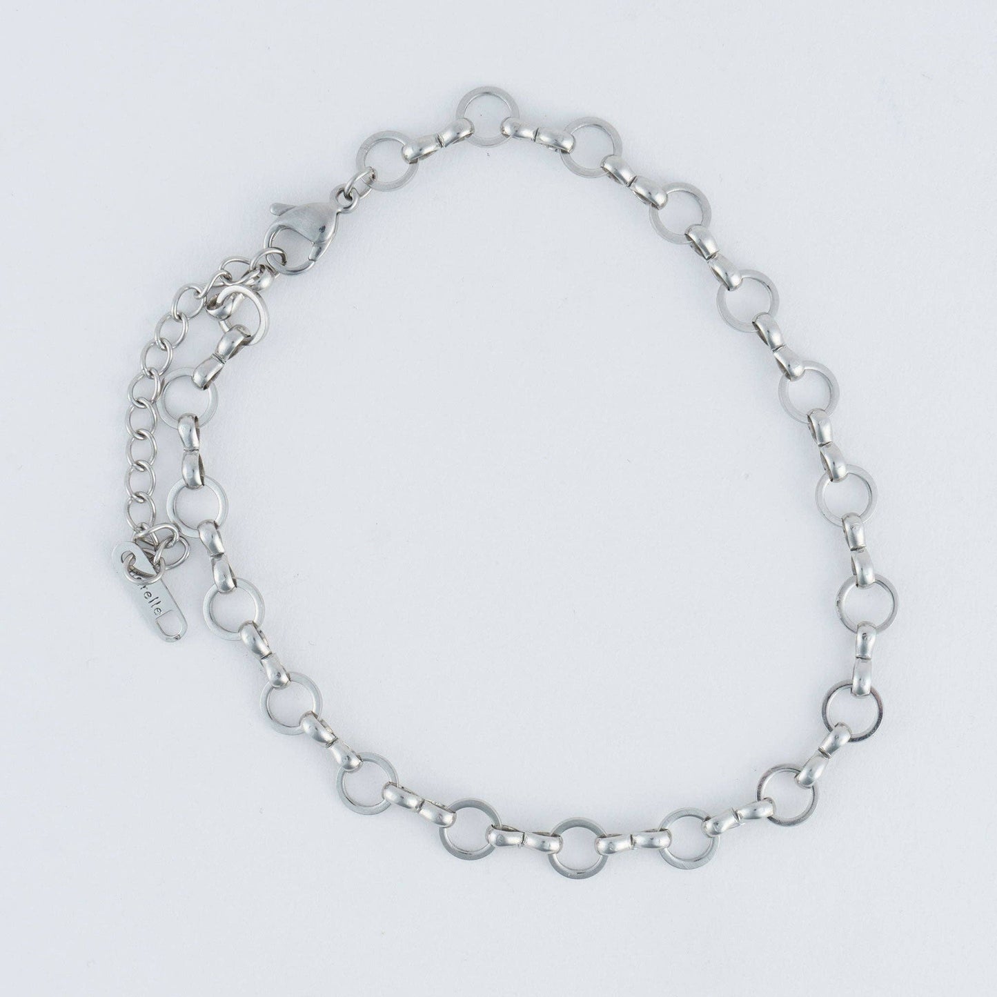 Waterproof Stainless Steel Linked Chain Anklet