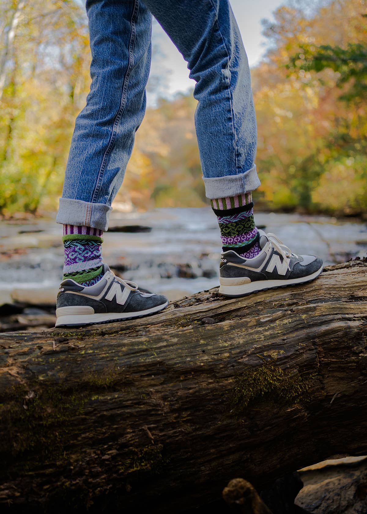 La Seine Crew Socks | Eco-Friendly & Made in the USA