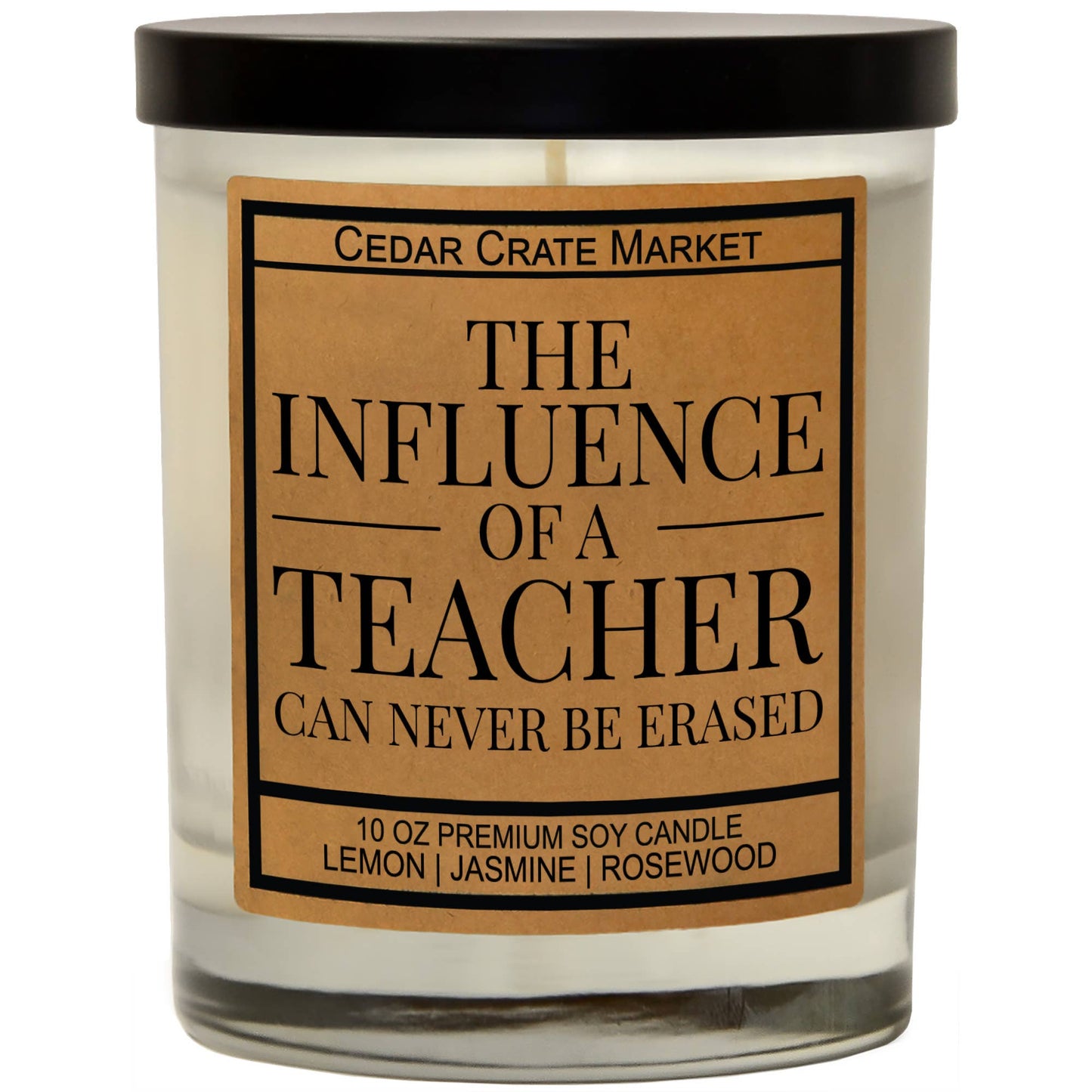 The Influence of a Teacher Soy Candle