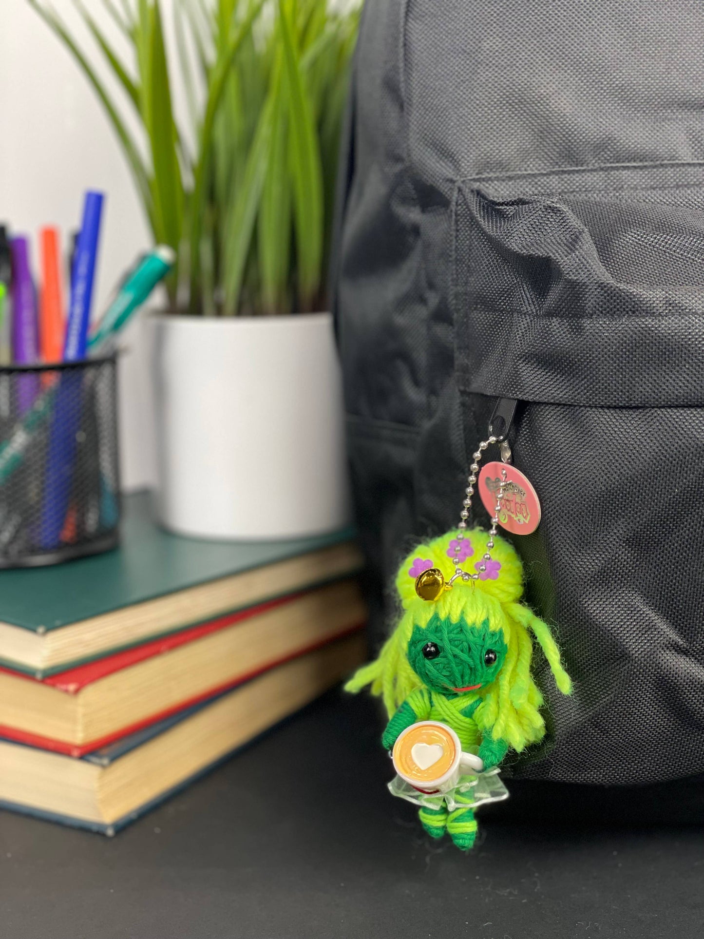 Caffeine Queen - Watchover Voodoo Dolls - Keychain