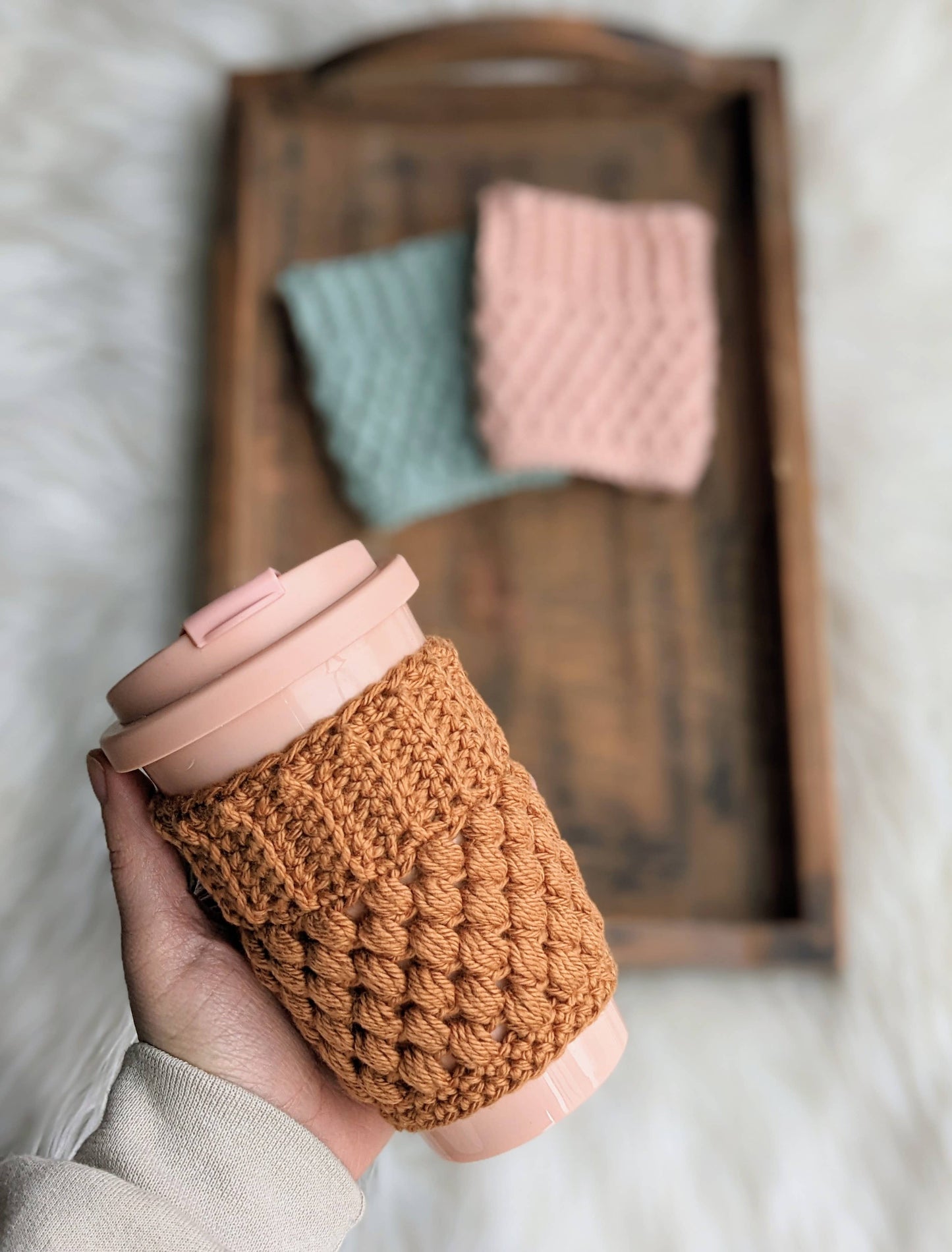Reusable Drink Sleeve - Light Green