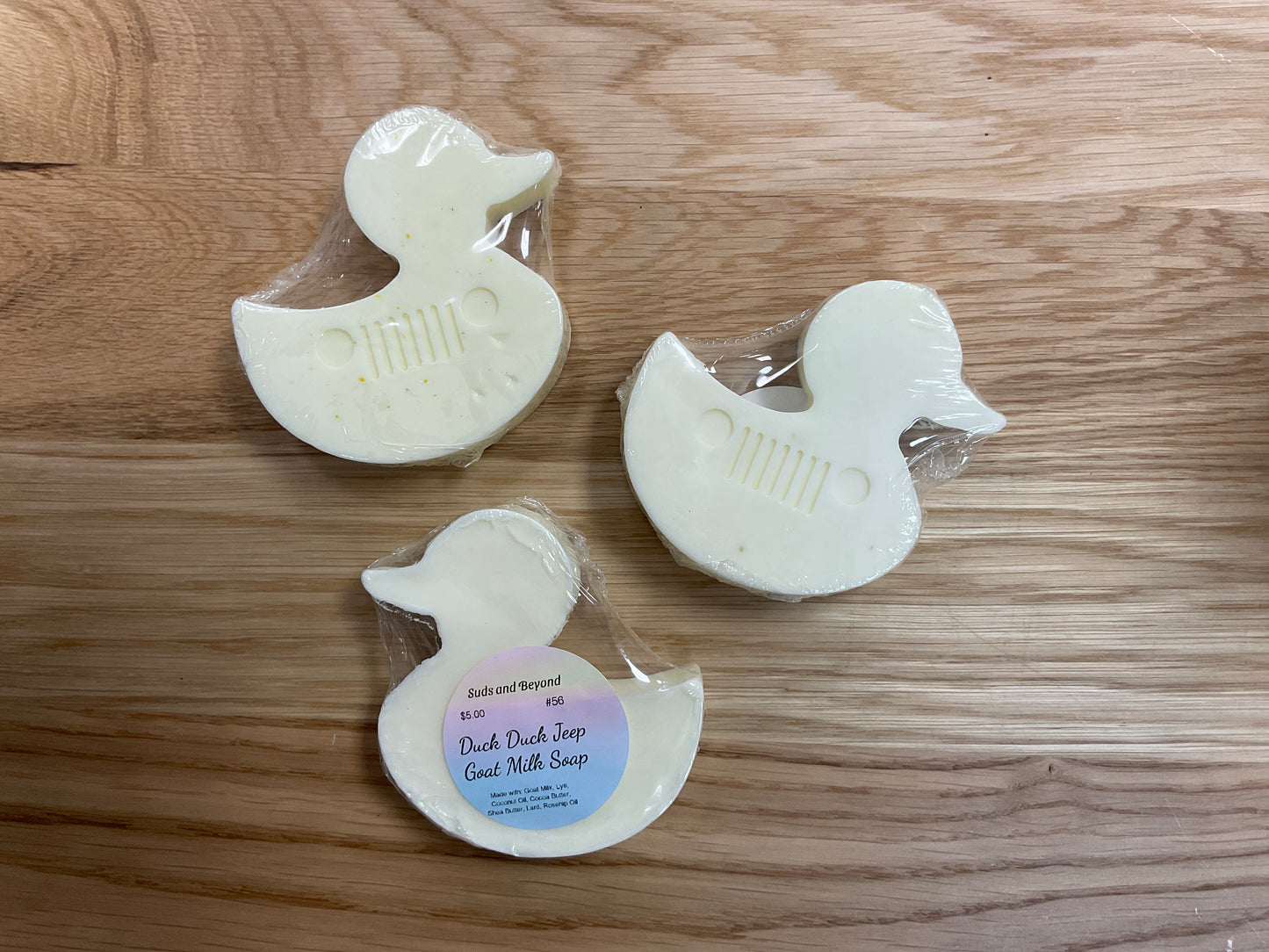Duck Duck Jeep Goat Milk Soap