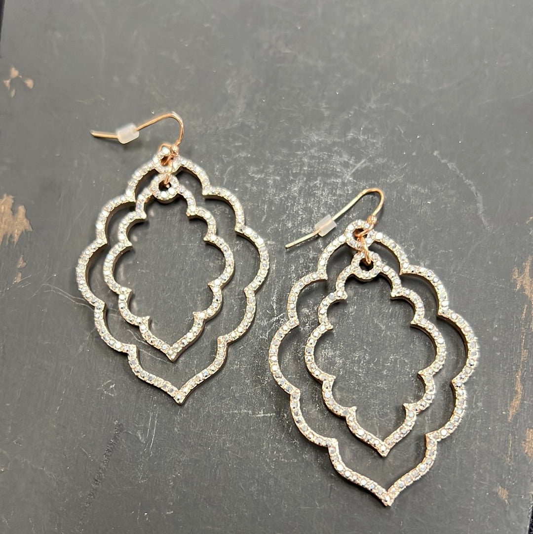 Rhinestone Earrings