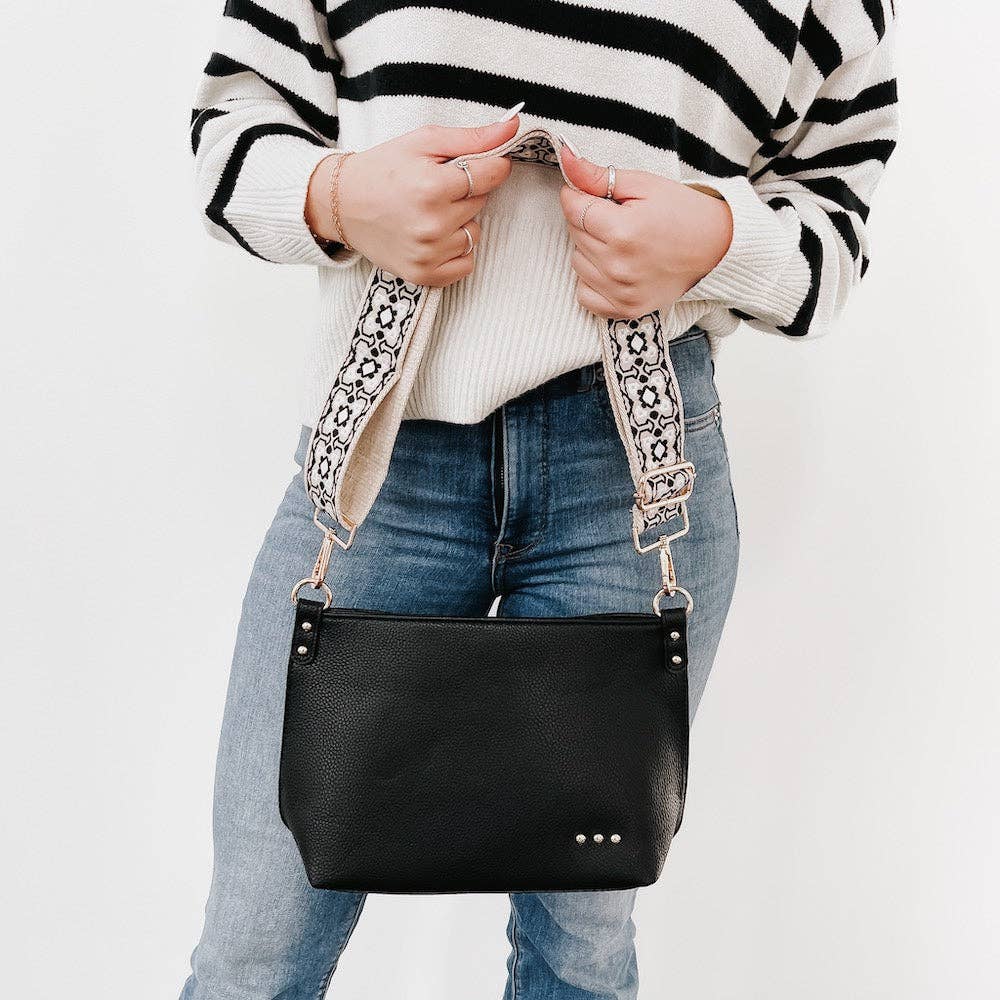 Cora Structured Hobo Bag - Cream