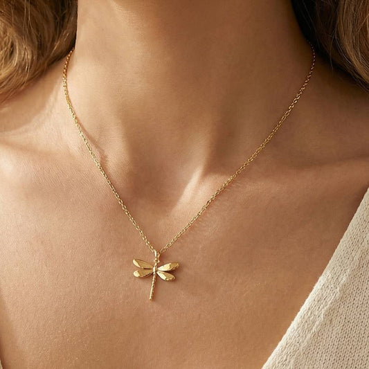 Dragonfly Pendant Necklace