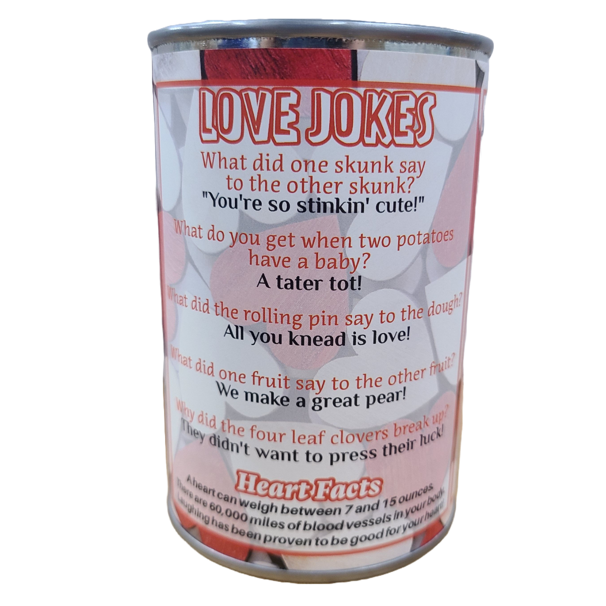 Canned Luv Ya Heart Plush