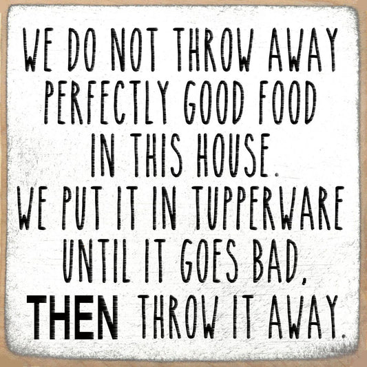 5x5 Block Sign - Tupperware