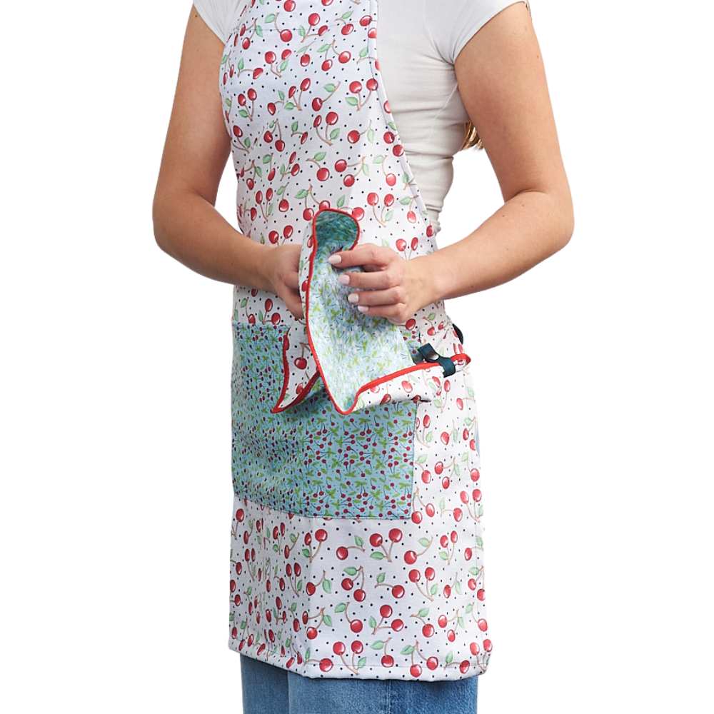 Attach and Go Apron - Cherry Harvest