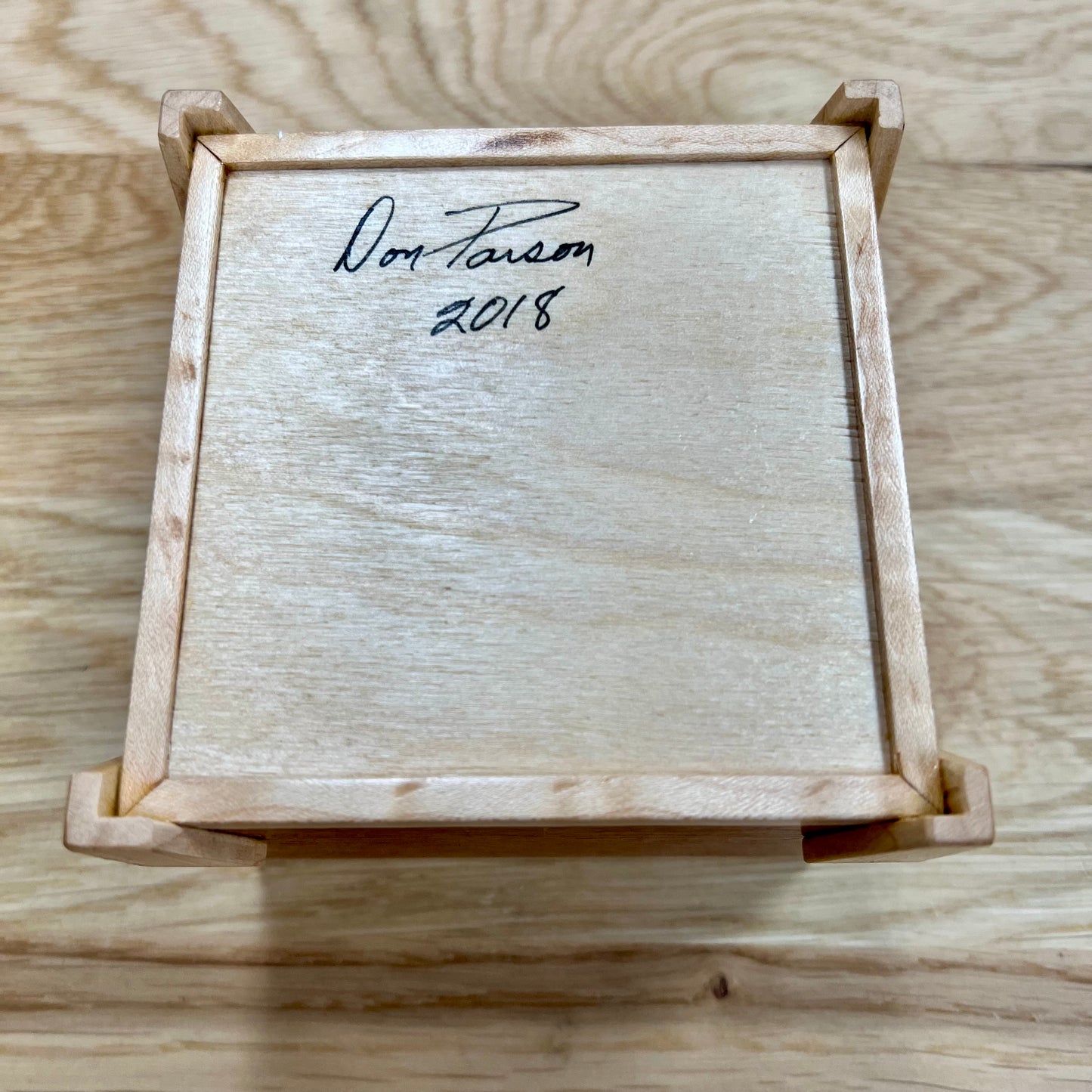 Lacewood Square Keepsake Box