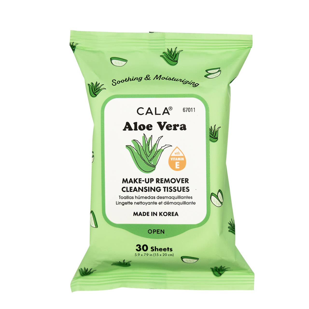Make Up Remover Cleansing Tissues - Aloe Vera