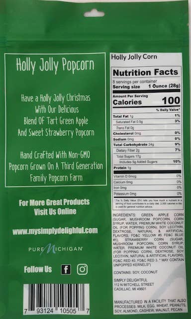 Holly Jolly Popcorn