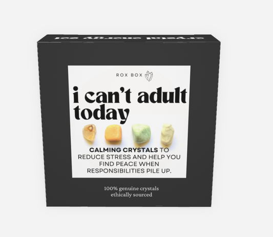 I can’t adult today - crystal gift for stress reduction