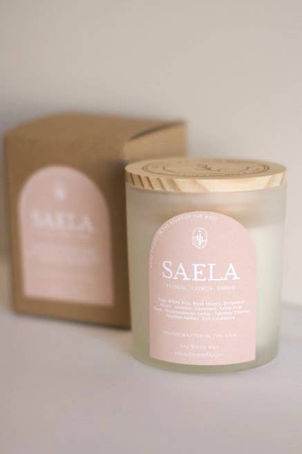 Hand-Poured Candle - Saela
