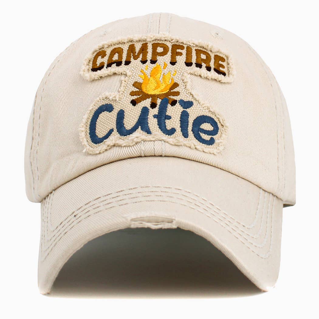 Campfire Cutie Cap - Ivory