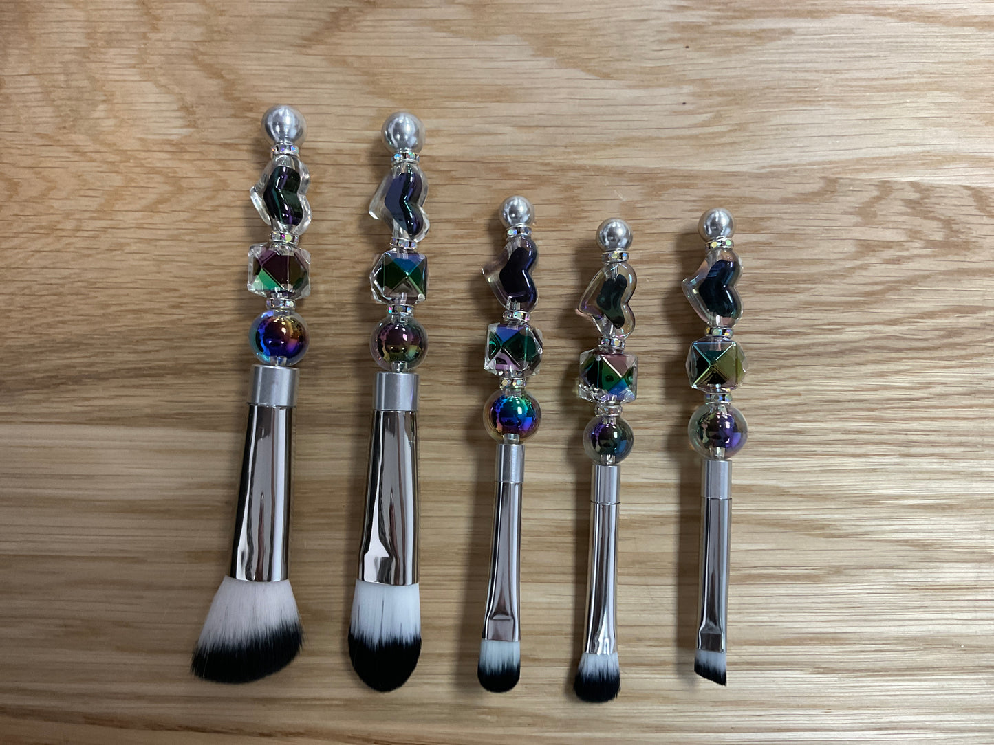 Silicone Bead Makeup Brush Set