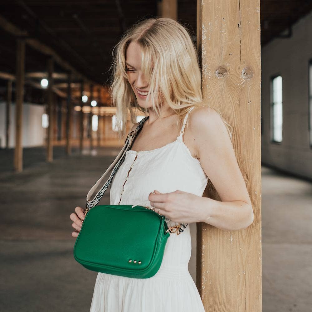 Willow Camera Crossbody Bag - Blush