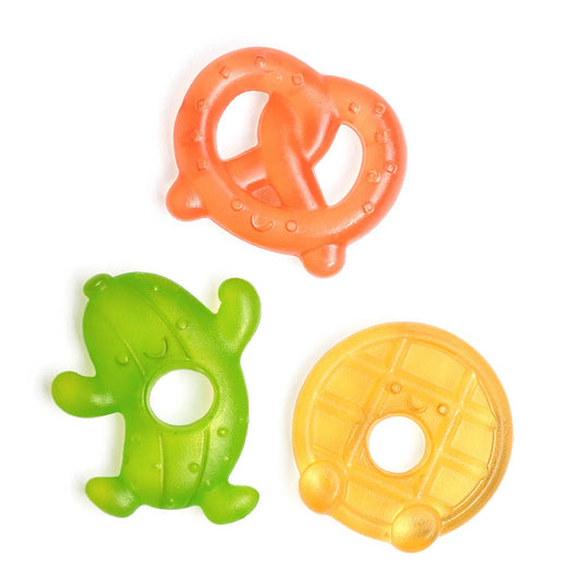 *NEW* Cutie Coolers™ Water Filled Teethers (3-pack) - Silly Foods