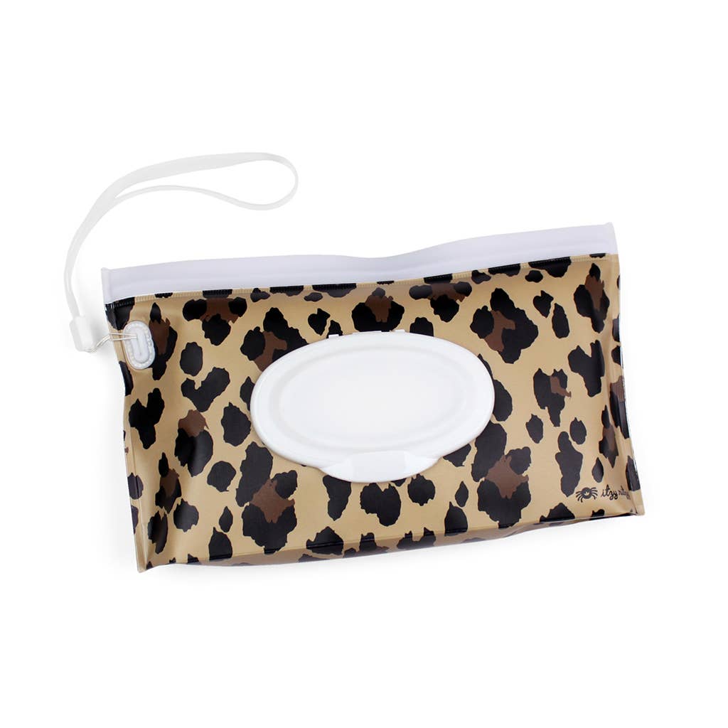 Take & Travel™ Pouch Reusable Wipes Cases: Raining Dinos