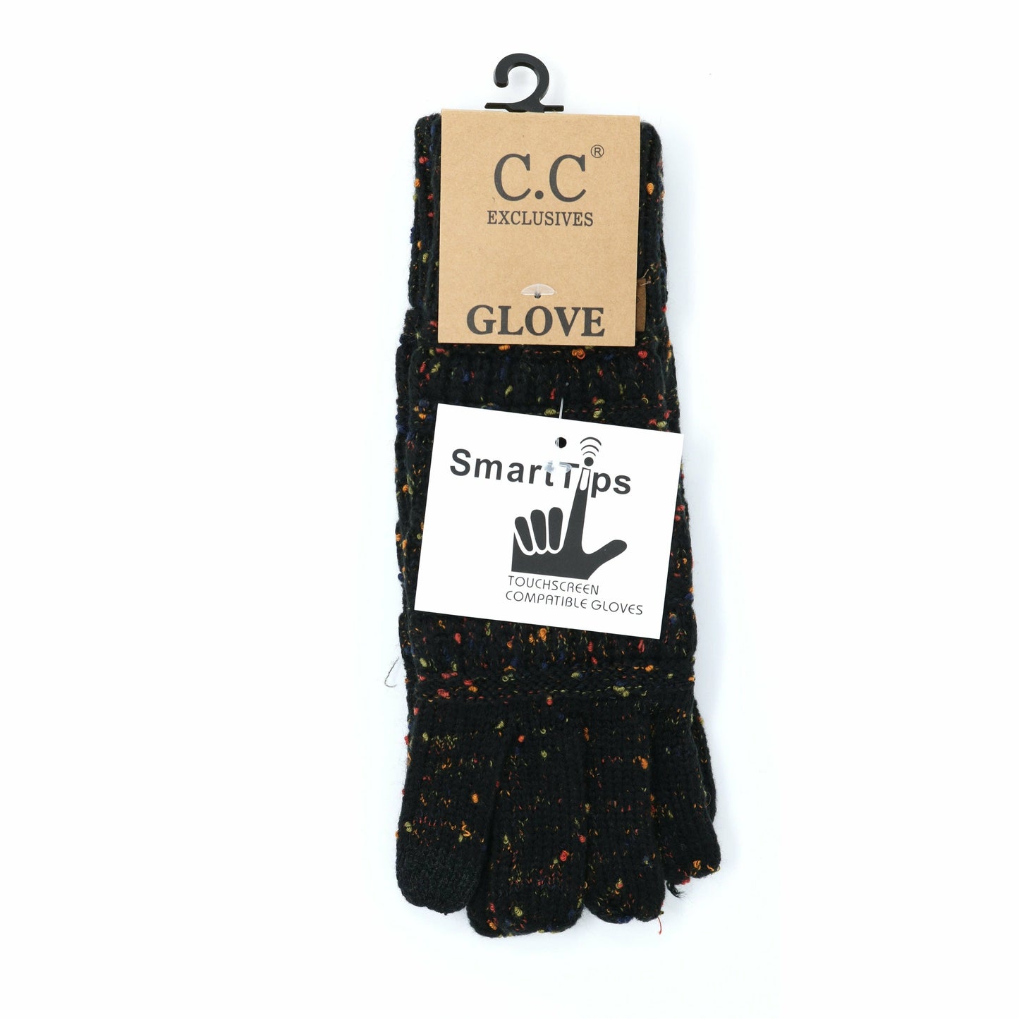 Flecked CC Women's Gloves