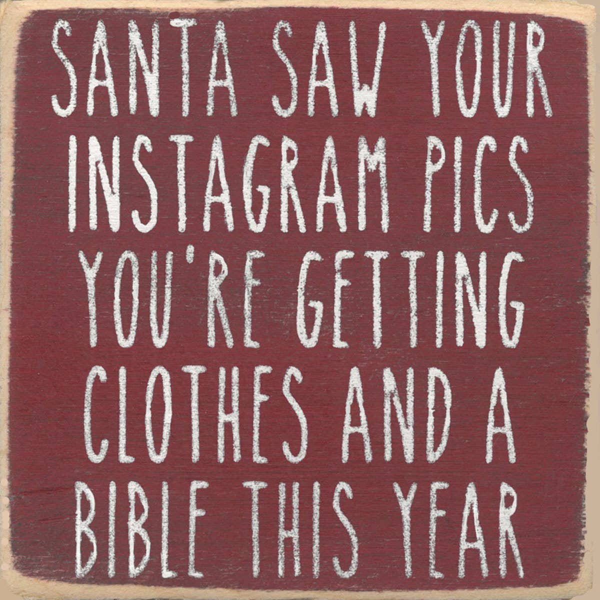 Block Sign - Instagram Pics