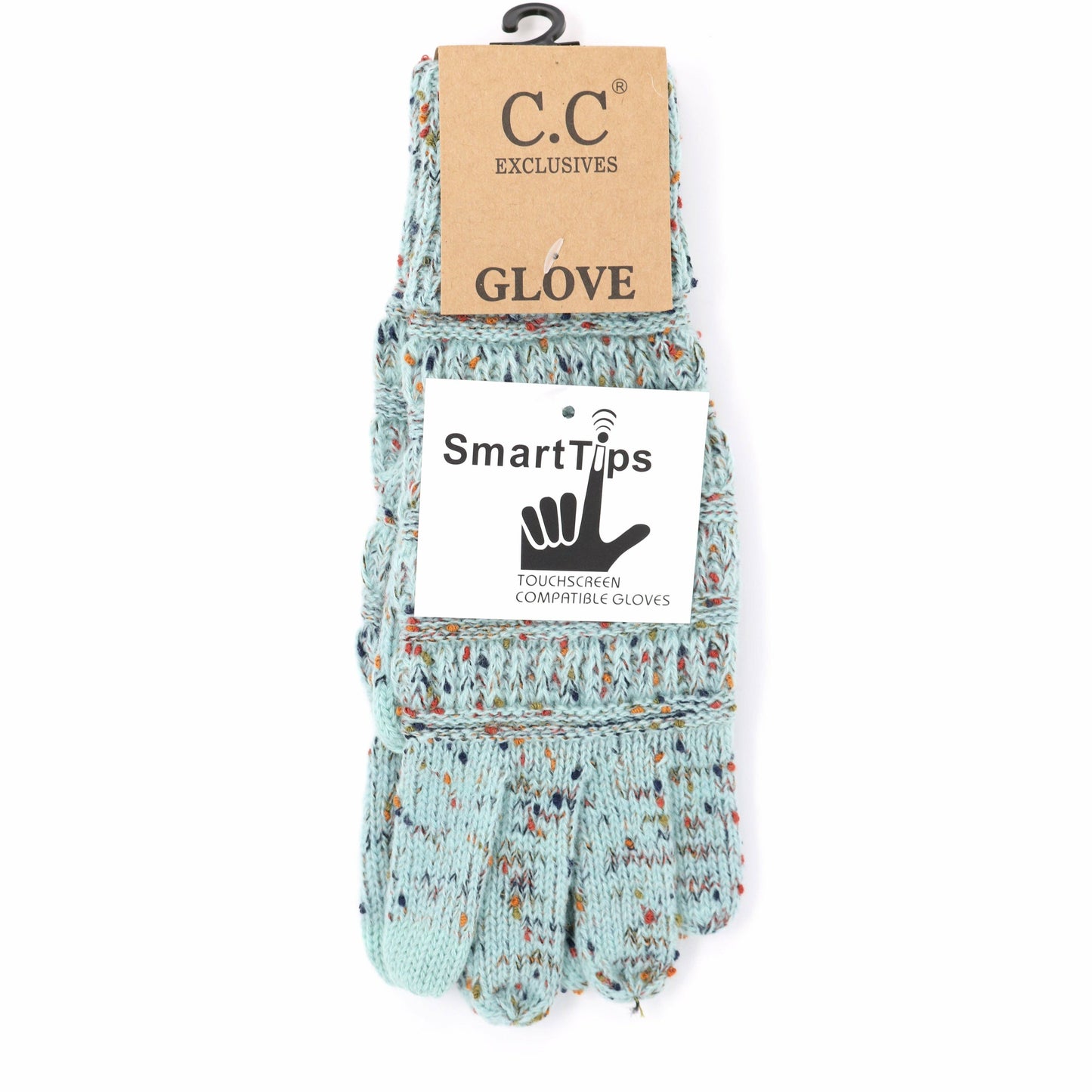Flecked CC Women's Gloves