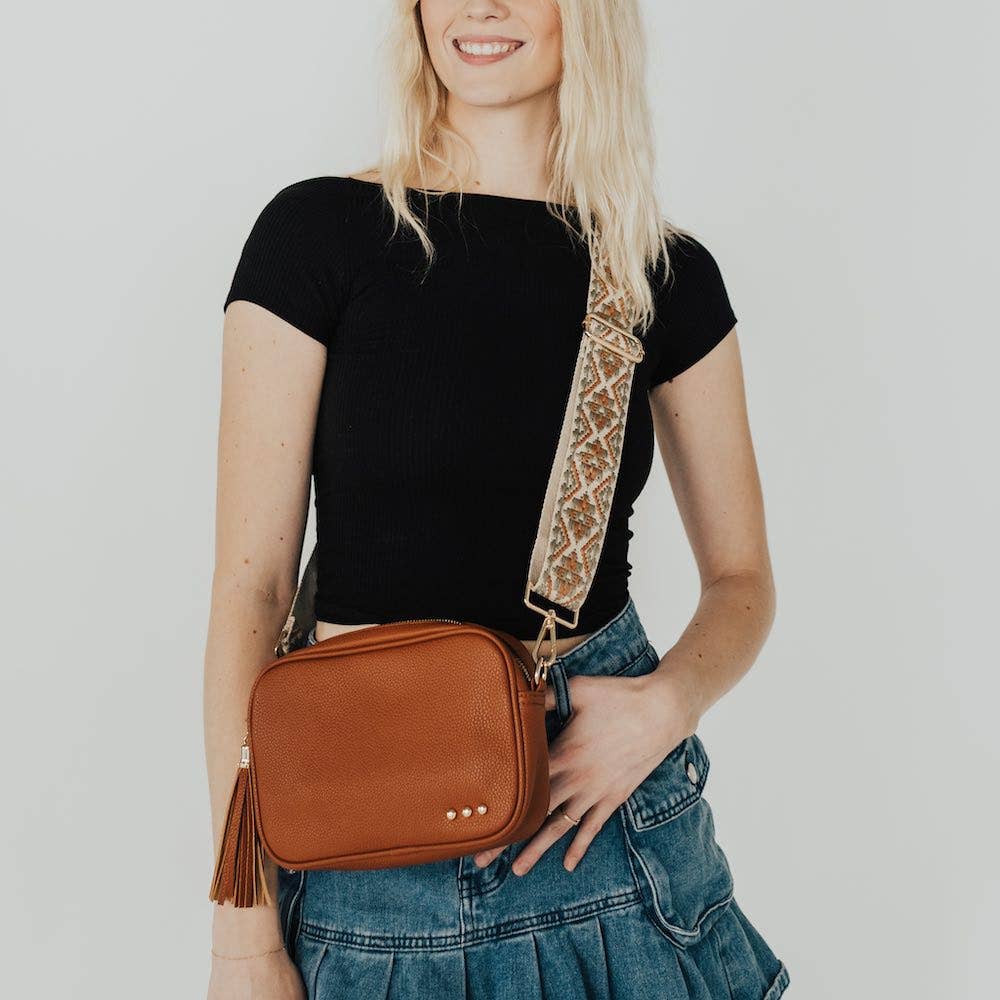 Willow Camera Crossbody Bag - Blush