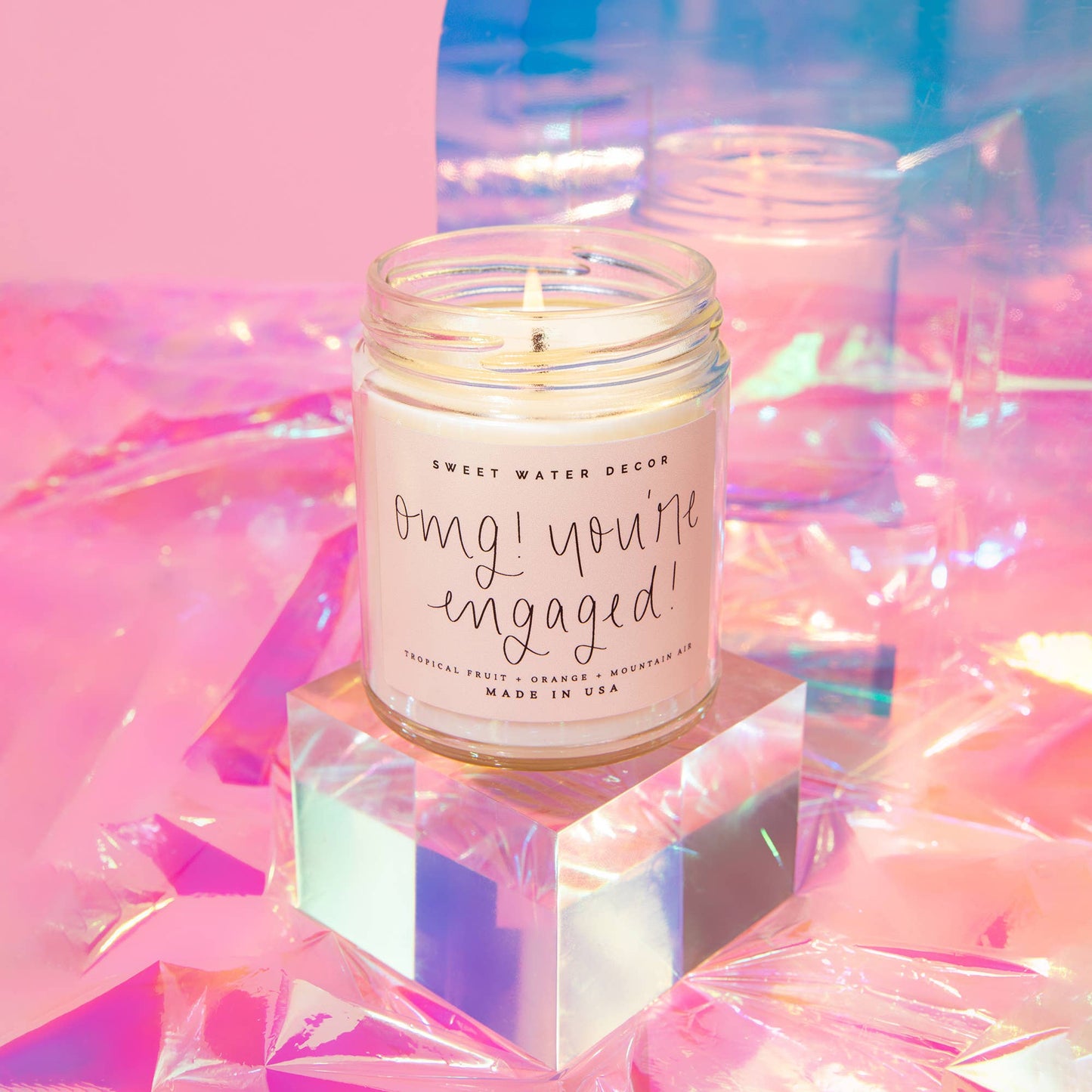 OMG! You're Engaged! Soy Candle