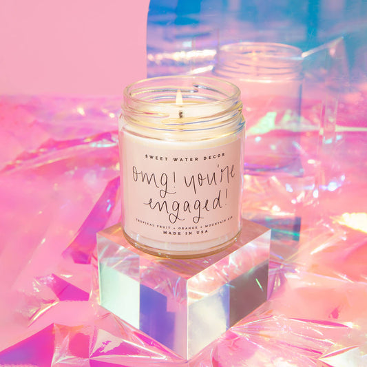 OMG! You're Engaged! Soy Candle