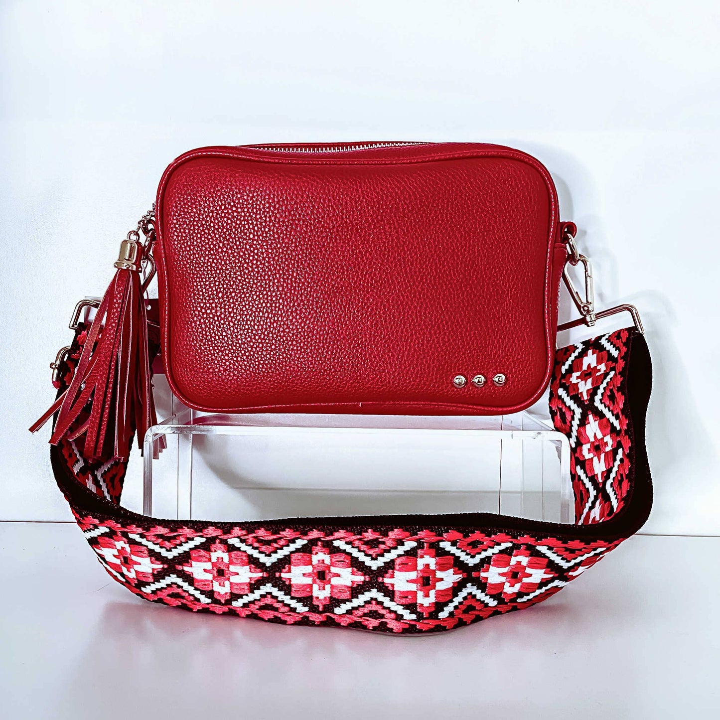 Willow Camera Crossbody Bag - Blush