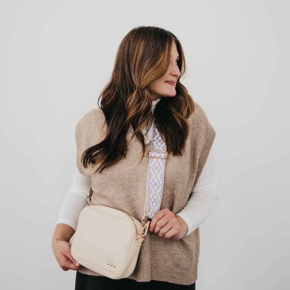 Willow Camera Crossbody Bag - Blush