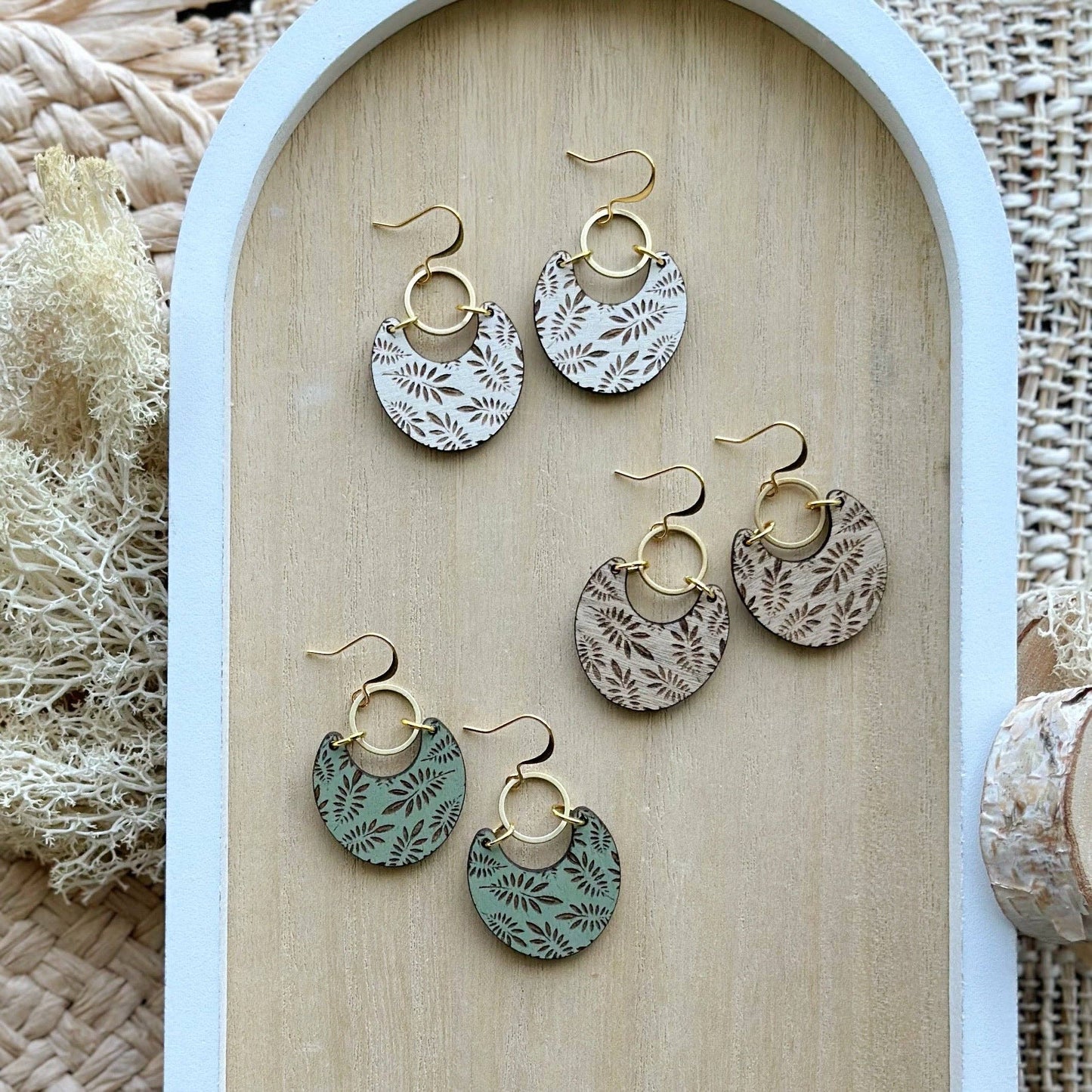 Nisqually Earrings - Meadow