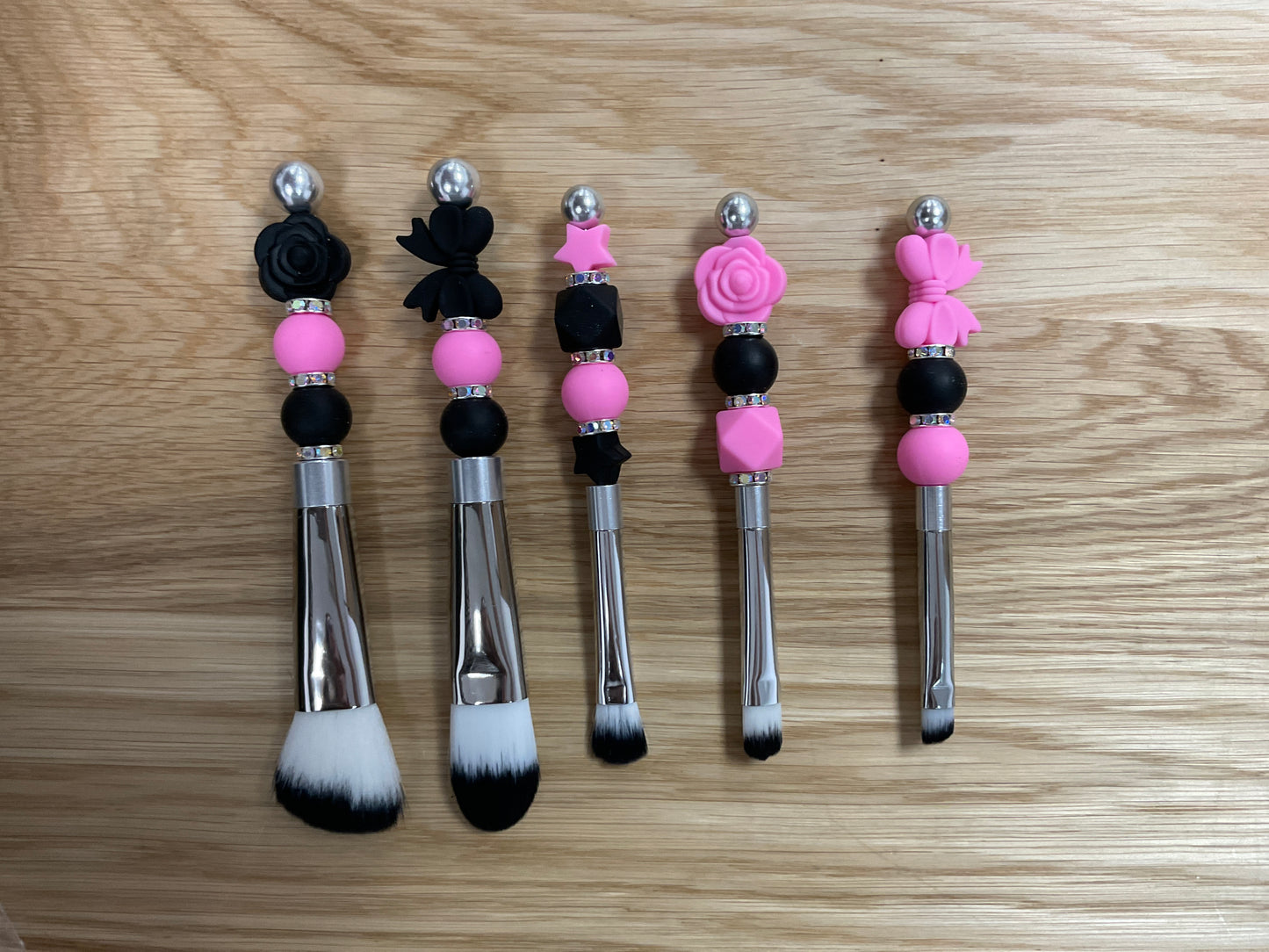 Silicone Bead Makeup Brush Set
