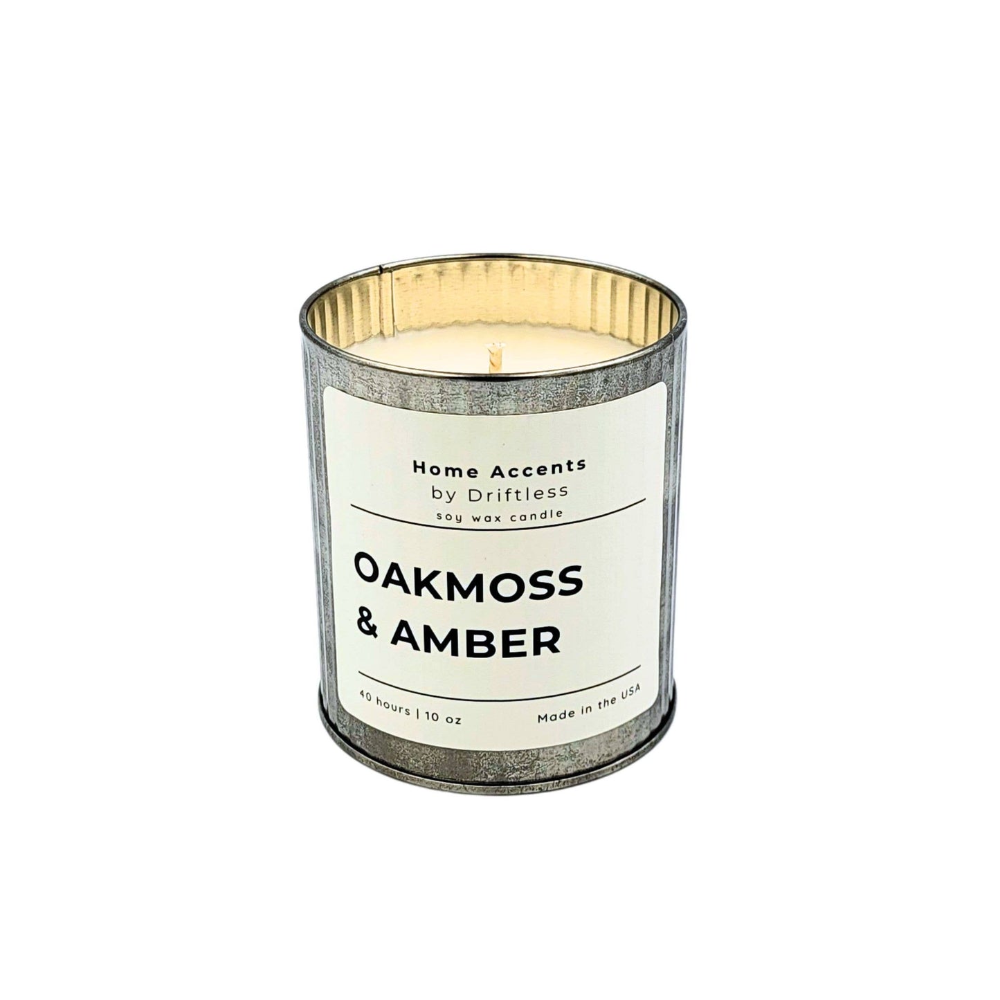 Oakmoss & Amber Soy Candle